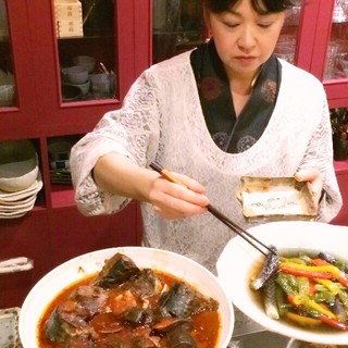 おばんざい なすの花_0