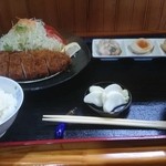 みたち - 高座豚ロースとんかつ膳（1800円）