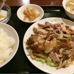 Shokusai Unnan Kakyou Beisen - 日替わりランチ 油淋鶏     700円