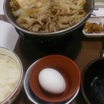 すき家 - 牛すき鍋定食