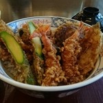 天ぷらふく西 禅と匠 - 特製天丼