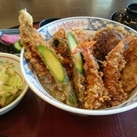天ぷらふく西 禅と匠 - 特製天丼