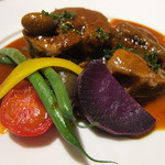 ルナール ブルー - 仔羊肩肉のオリーブ煮込み