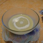 セルクル - 枝豆の冷製スープ