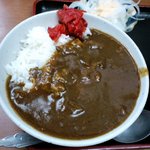 六花そば - セットのカレー。2010.5