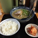 当才にしきラーメン - ラーメン定食（750円）