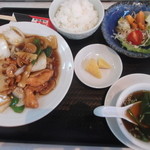 九龍飯店 - ある日の、おまかせランチ。