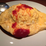 洋食 泉 - 〆のオムライス