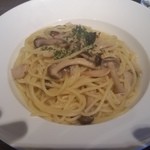 キノコのペペロンチーノ