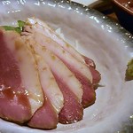 鴨ロース醤油漬け680円