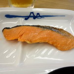 Matsuya - 朝定食  焼鮭定食 450円の焼鮭