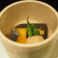 ぎんざ 一二岐 - 野菜の炊き合わせ