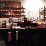 Cafe en - 店内(カウンター)