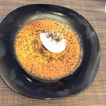 エリタージュ - デザート 栗のクリームブリュレ