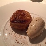 オーベルジュ 漣 - デザート、アップルパイ