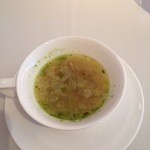 オーベルジュ 漣 - 朝食スープ