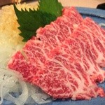 ステーキハウス源 - ～ステーキハウス源～
                                牛肉のお刺身