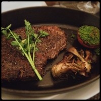 BLT STEAK GINZA - ドライエイジング プライム リブアイステーキ。