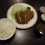 キッチン直 - 上ロース(定食・1,800円)