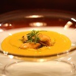 ラパルタメント ディ ナオキ - ムールと南瓜のスープ