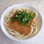 手打うどん たむら - かけそのまま＋お揚げ