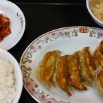 餃子の王将 - 餃子ランチ（セミダブル９個）６７０円