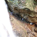 松川渓谷温泉滝の湯 - 雷滝