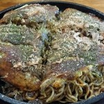 鉄板大将 - ランチ　肉たまそば６５０円