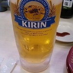 魚べい - ビール(ノ´∀｀*)