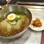 蔓牛 - 自家製チョンマル冷メン♪