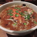 カラシビつけ麺　鬼金棒 - つけ麺のつけ汁