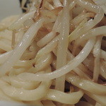 カラシビつけ麺　鬼金棒 - 麺　アップ