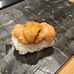 寿司 はせ川 - 長崎産雲丹（食べ比べ）♪