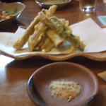 しお津 - ごぼうの天ぷら