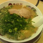 天下一品 - 【2010年07月】こってり、京ネギ追加、スープ多目です。