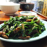 五郎八 - レバニラ定食８００円