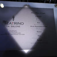 IL TEATRINO DA SALONE - 店頭のメニュー