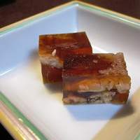五代目 野田岩 麻布飯倉本店 - ②お通し　１品　鰻の煮こごり