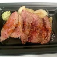 焼肉ステーキ あつし - 絶品ステーキ（寺門ジモン厳選！極上！！グルメ祭り＠松坂屋上野店。2015/10/28〜11/3）