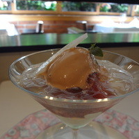 モナリザ 恵比寿店 - デザート、横から。美しいです