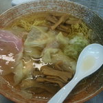 覆麺 智 - エビワンタン　塩ラーメン　2010GWスペシャル