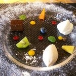 インカメラ コン テラッツァ - ドルチェ盛り合わせ