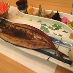 円居 - 開き秋刀魚 ランチ ¥1400