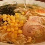 御食事処 だいまる - シャモ塩タンメン@￥700+大盛り￥120