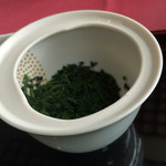 ふれんち茶懐石 京都福寿園茶寮 - 玉露の入った急須