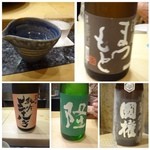 初音鮨 - この日頂いた「日本酒」