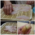 初音鮨 - カワハギ、肝のせ・こちらはなんでも豪快に出されますが、肝の量が多いのは嬉しくて。
      とても美味しい。