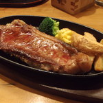 くつろぎ亭ひこべえ  - サーロインステーキ　1680円