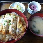 染太鰻店 - カツ丼￥７００（税抜き）
