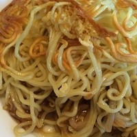 梅蘭 御茶ノ水ワテラス店 - 卵で両面を固めているようです。